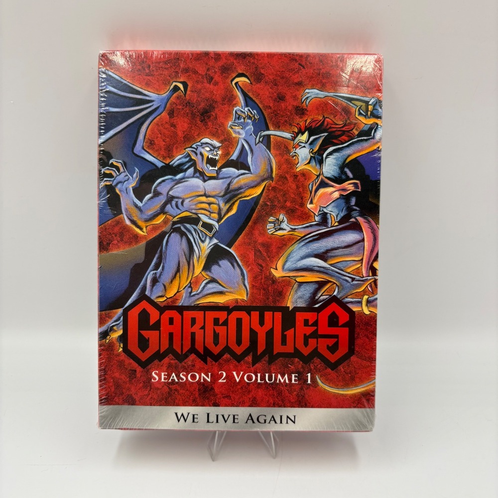 Disney Gargoyles DVD Season 2 Volume 1 NTSC Red New Sealed 3-Disc Set 90s TV
